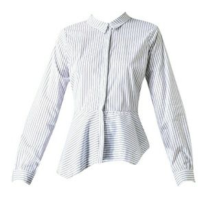 Heartloom Pinstriped Blouse